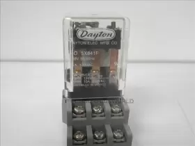 5X841F DAYTON Relay Base