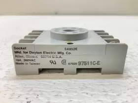 5X852E DAYTON Relay Base Vac Tsc #2