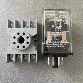 5YP75 DAYTON Relay Coil Socket