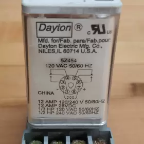 5Z454 DAYTON Relay #2