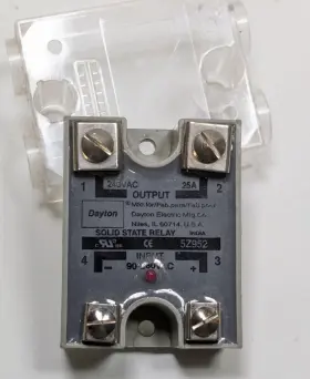 5Z966 DAYTON Solid Relay Vac