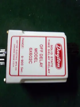 6X603C DAYTON Solid Delay Relay Sec Aisle #2