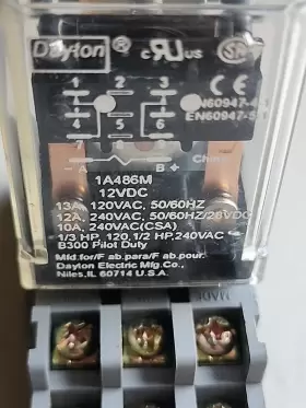 EN60947-4-1 DAYTON Relay