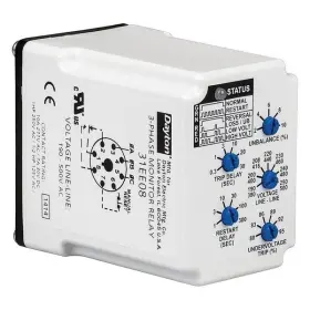 PMPU-B18 DAYTON Phase Monitor Relay Plug Spdt