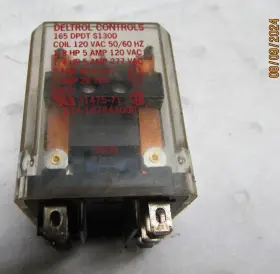 165DPDTS130D DELTROL Relay