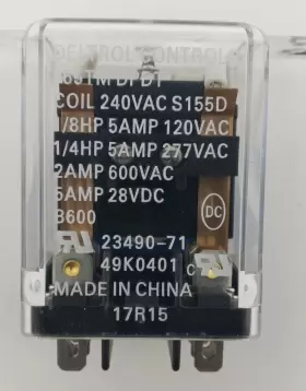 23490-71 DELTROL CONTROLS Relay Coil Examine Images #3