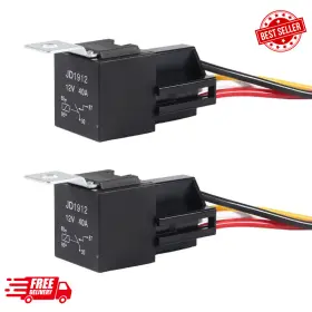 726084786691 DIANN Car Relay Harness Pin Spst Sockets Labele