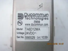 TA6D12WA DUCOMMUN Port Microwave Relay Logic Controlled Rf