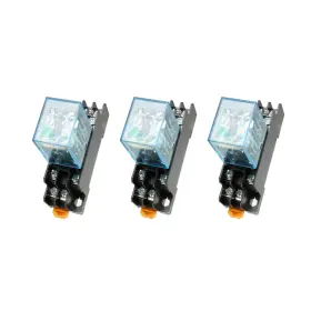 617662579807 DUEFIXING Coil Voltage General Power Relay Base