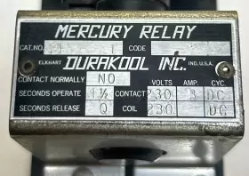 BFV-321 DURAKOOL Mercury Relay #2