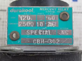 CBH-302 DURAKOOL Mecury Relay #3