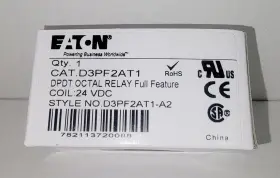 782113720081 EATON CUTLER-HAMMER Octal Relay Feature Plug Vdc