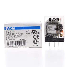 Eaton D1pr1b D1 Series Plug-in Power Relay Spdt 240v Coil 20a 15 270 Ohm