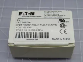 D1RF1A EATON Spdt Power Relay #3