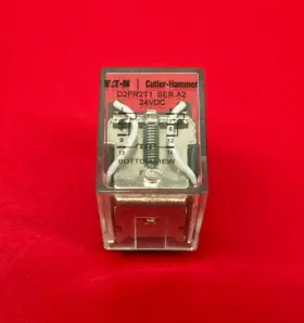 Eaton D2pr2t1 Dpdt Control Relay 24vdc Coil - New