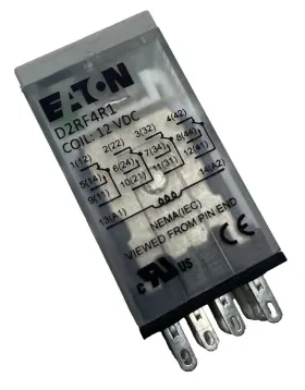 D2RF4R1 EATON Control Relay General Coil Vdc