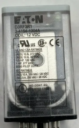 D3RF3R1 EATON Nsb Octal Relay Coil