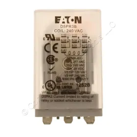 D5PR3B-A3 EATON Plug Relay Coil