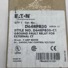 D64RPB30 EATON Fault Relay Vac #2