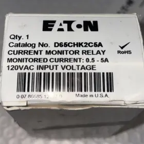 D65CHK2C5A EATON Monitor Relay Ac