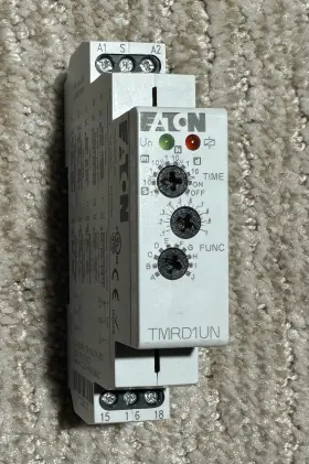 TMRD1UN EATON Din Rail Mount Timing Relay Spdt Ac