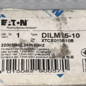 XTCE015B10B EATON Iec Contactor Coil