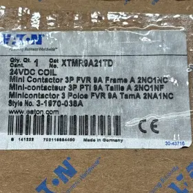 XTMR9A21TD EATON Vdc Coil Mini Contactor Motor Starter