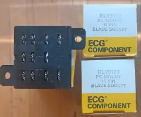 RLY9123 ECG Mount Blade Socket Relays