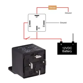 713653050390 EHDIS Car Relay Pin Spst Auto Swi #2