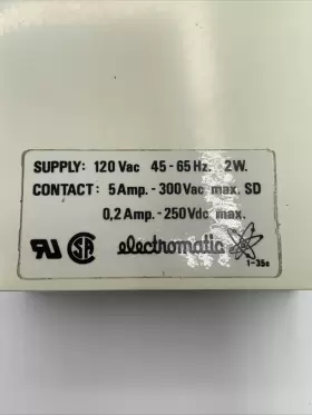 135-120 ELECTROMATIC Voltage Level Relay #3