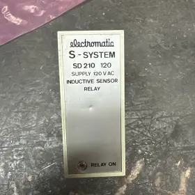 SD210120 ELECTROMATIC Inductive Sensor Relay Vac