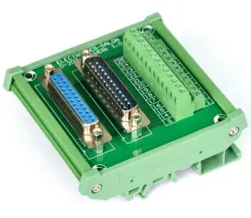 34138 ELECTRONICS-SALON Din Rail Mount Interface Module Male