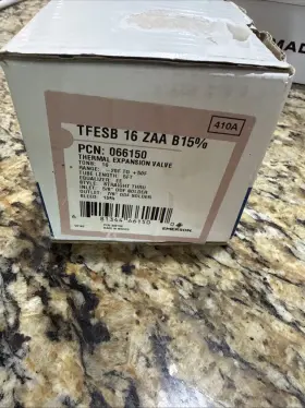 Emerson 066150 1pc New Tfes16zaa B15%. P Inch Thermal Expansion Valve