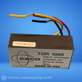 Esco Products Tdr-1000 Tdr 1000 Time-delay Relay Fnip