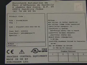 2500-RLY4 EUROTHERM AUTOMATION Relay Module #3