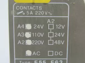 E55-F63 FIBER Monitoring Relay Contacts #3