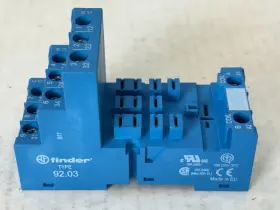 92.03 FINDER Clamp Terminal Socket Ac