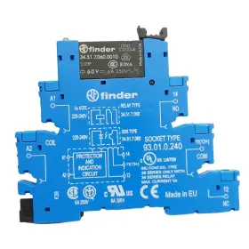34.51.7.060.0010 FINDER Relay Socket Spdt Contact Coil