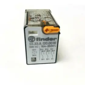 55.33.8.120.0010 FINDER Plug Relay Ac Coil Agni