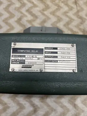 1364 FOXBORO Computing Relay #3