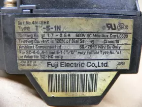 TK-5-1N FUJI Electric Overload Relay #3