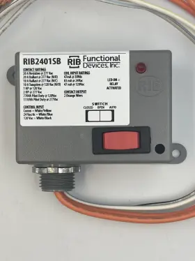 RIB2041SB FUNCTIONAL DEVICES Enclosed Relay Override Amp Spst