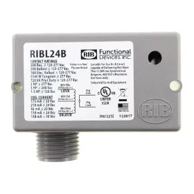 RIBL24B FUNCTIONAL DEVICES Latching Relay Spst Coil Nema