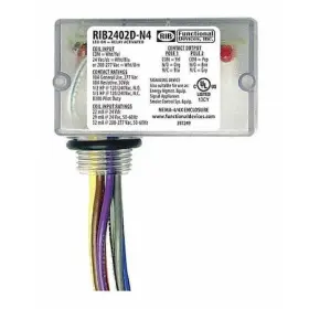 RIB2402D-N4 FUNCTIONAL DEVICES-RIB Enclosed Relay
