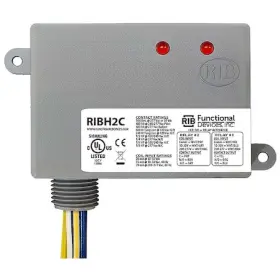 RIBH2C FUNCTIONAL DEVICES-RIB Enclosed Wired Relay Spdt