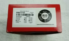 RIB01P30 FUNCTIONAL DEVICES Enclosed Dpst Relay #3