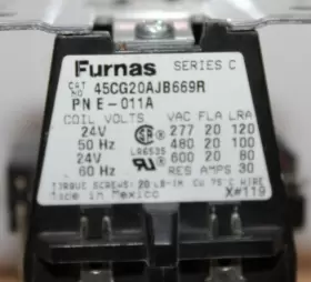 45CG20AJB669R FURNAS Relay Vac Coil Amp #3