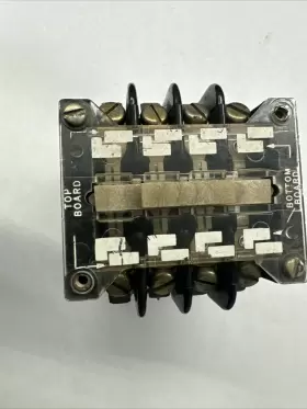 46JB FURNAS Relay Base Contact Block Contactor Coil #2