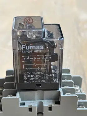 46PD41A01L FURNAS Relay Pin Socket Base #2