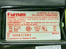 48HA37AA4 FURNAS Ol Relay #2
